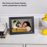 HD WiFi Digital Photo Frame, 10.1-Inch — Add Photos via the Aura App and Enjoy Free Unlimited Storage — Recommended as the "Best Digital Photo Frame" of 2026